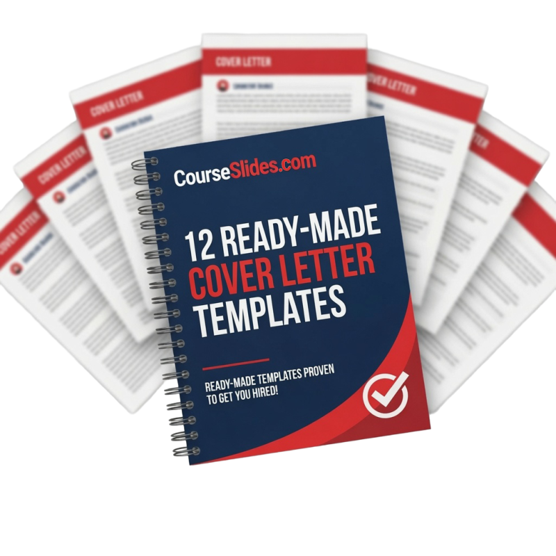 12 Ready-Made Cover Letter Guide