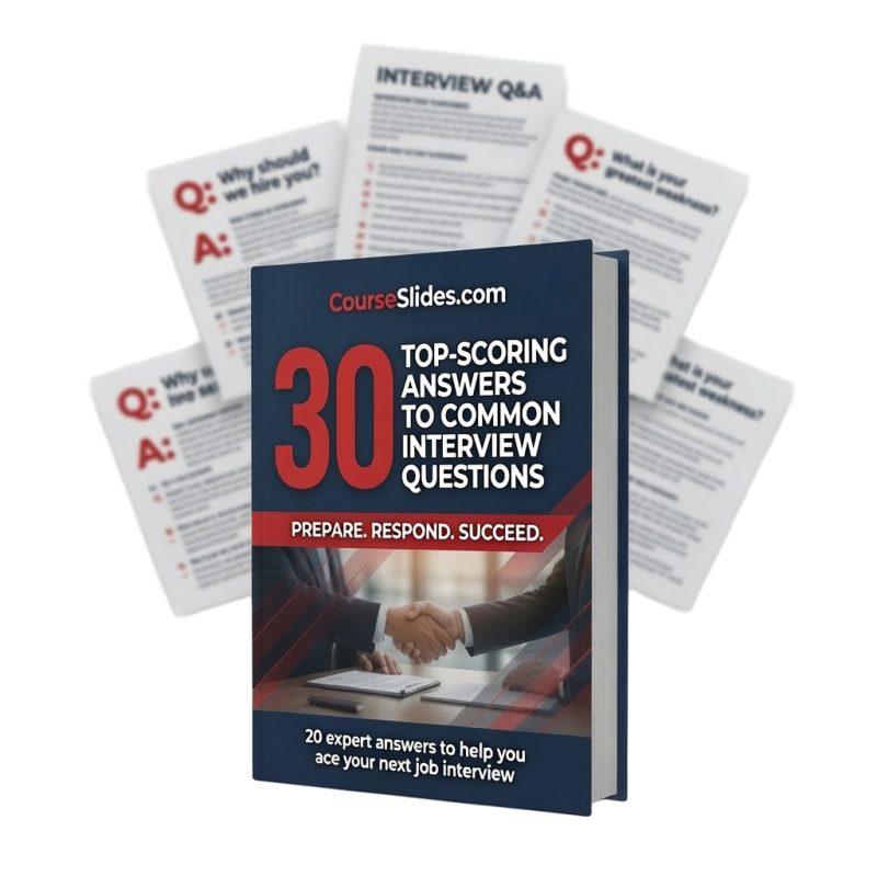 30 Top scoring answers to common interview questions guide
