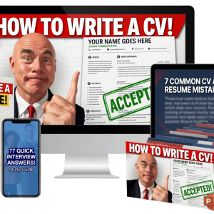 How to Write a CV or Resume Courseslides Pack