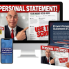 Personal Statement Templates for Cvs and Resumes Training Slides Deck