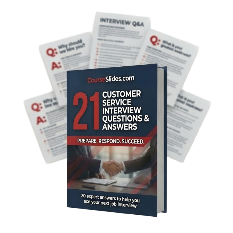21 Customer Service Interview Questions & Answers Guide